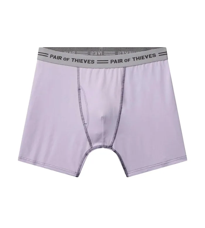 4 Way Stetch Every Day Kit Cotton Stretch Boxer Briefs Dusty Lavender Underwear 4 Pack Men Pair Of Thieves Boxer Briefs