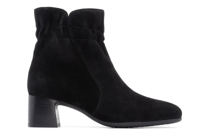 ABEO Footwear Avenue Mid Black Suede Women Boots ABEO Footwear Avenue Mid Black Suede Women Boots