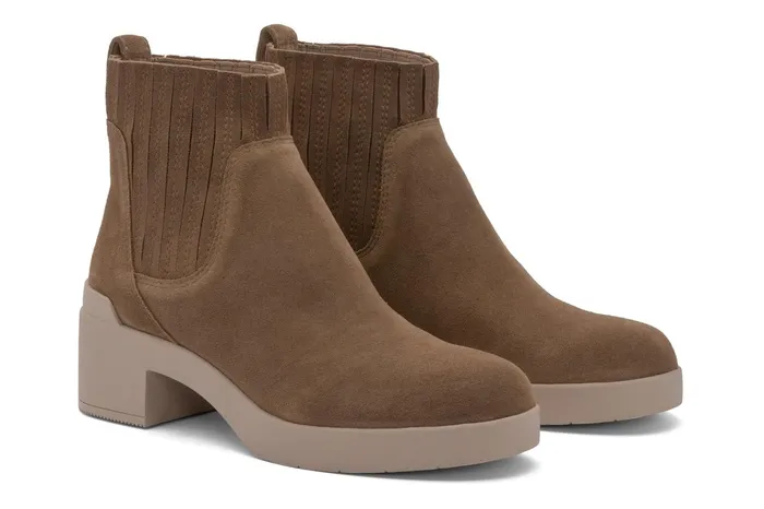 ABEO Footwear Capital Chelsea Light Tan Women Boots ABEO Footwear Capital Chelsea Light Tan Women Boots