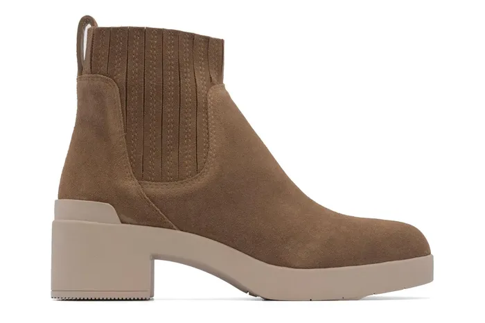 ABEO Footwear Capital Chelsea Light Tan Women Boots ABEO Footwear Capital Chelsea Light Tan Women Boots