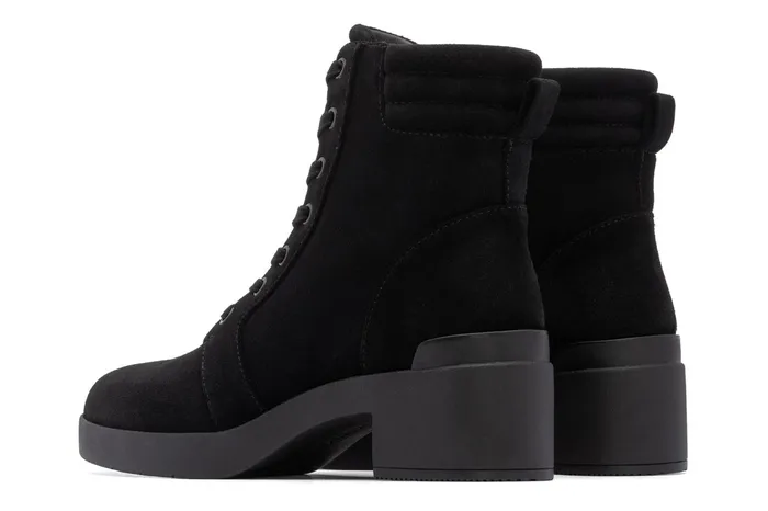 ABEO Footwear Capital Lace Black Women Boots ABEO Footwear Capital Lace Black Women Boots
