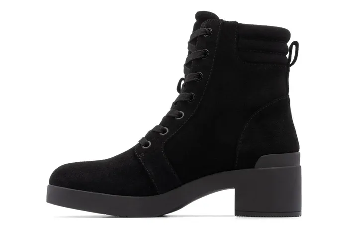 ABEO Footwear Capital Lace Black Women Boots ABEO Footwear Capital Lace Black Women Boots