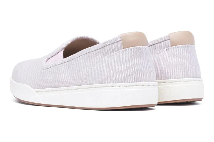 ABEO Footwear Encore Slip On Lilac Canvas Women Sneakers ABEO Footwear Encore Slip On Lilac Canvas Women Sneakers