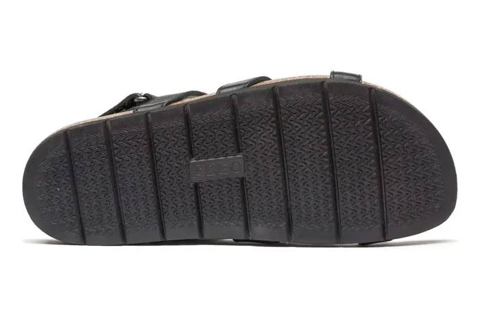 ABEO Footwear Lanai Sandal Black Women Sandals ABEO Footwear Lanai Sandal Black Women Sandals