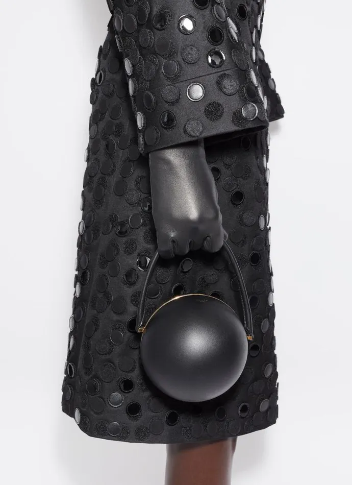 Alaa CrossBody Bags SPHERE MINAUDIERE IN LAMBSKIN Black 8211 Women Alaa CrossBody Bags SPHERE MINAUDIERE IN LAMBSKIN Black 8211 Women