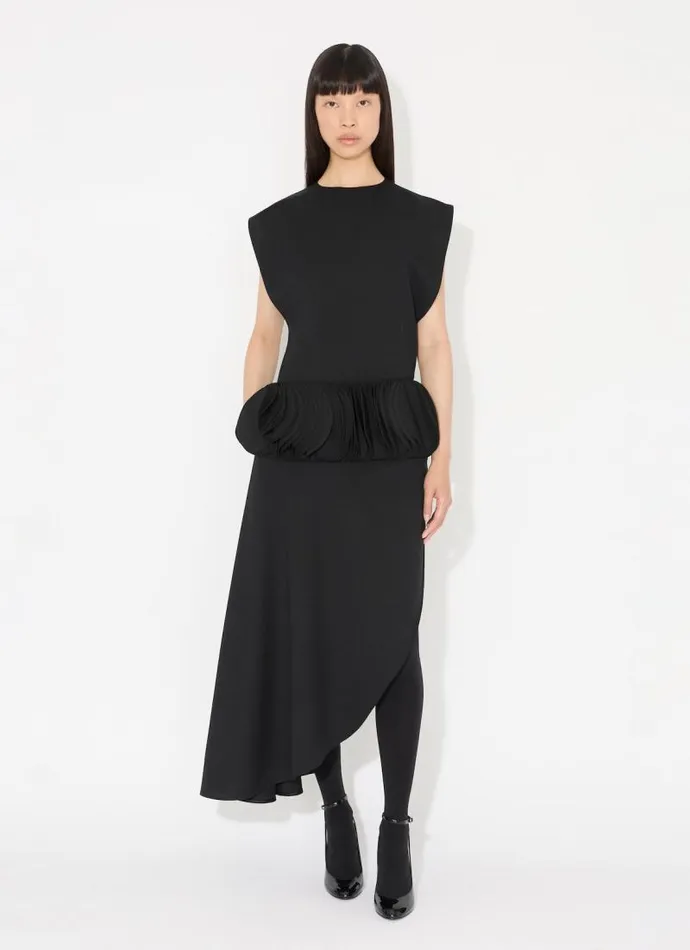 Alaa Dresses WOOL MILLEFEUILLE DRESS 8211 Women Alaa Dresses WOOL MILLEFEUILLE DRESS 8211 Women
