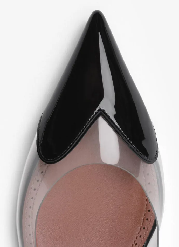 Alaa Flat Shoes LE CUR FLAT SLINGBACKS IN PATENT CALFSKIN Black 8211 Women Alaa Flat Shoes LE CUR FLAT SLINGBACKS IN PATENT CALFSKIN Black 8211 Women