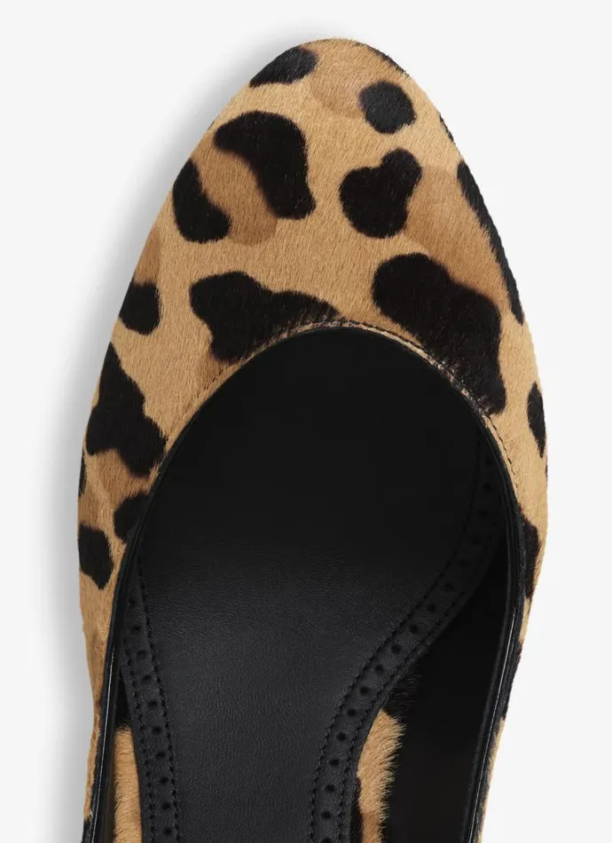 Alaa Sandals DECOLLETE SLINGBACKS IN LEOPARD HAIRCALF Brown 8211 Women Alaa Sandals DECOLLETE SLINGBACKS IN LEOPARD HAIRCALF Brown 8211 Women