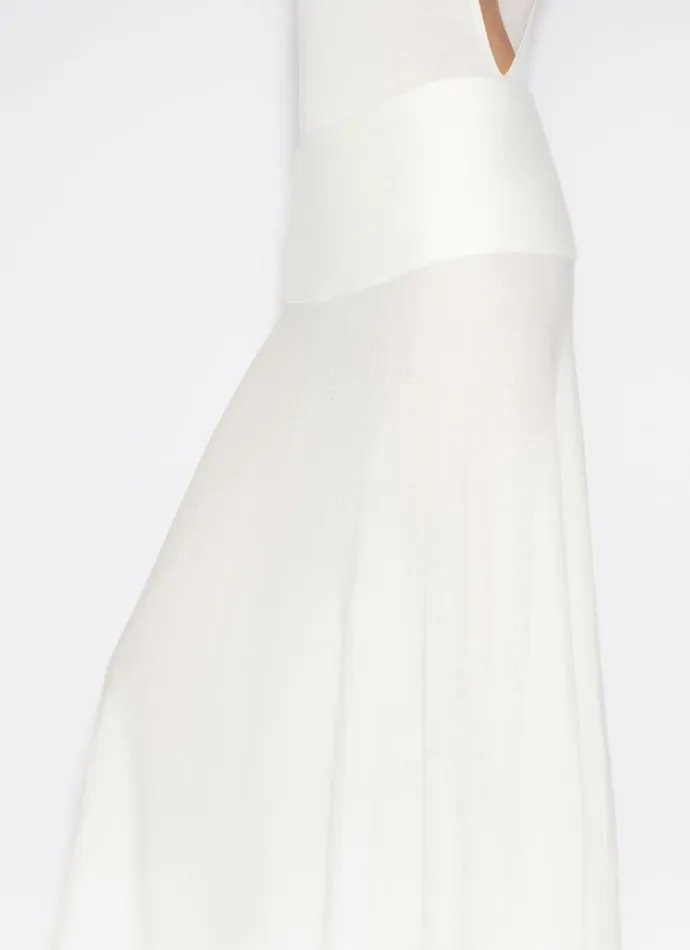 Alaa Skirts FLUID KNITTED SKIRT Natural White 8211 Women Alaa Skirts FLUID KNITTED SKIRT Natural White 8211 Women