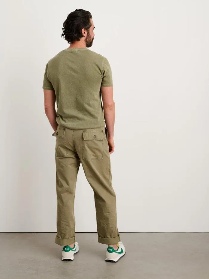 Alex Mill Tees Polos Vintage Wash Pocket Tee Bay Leaf 8211 Men
