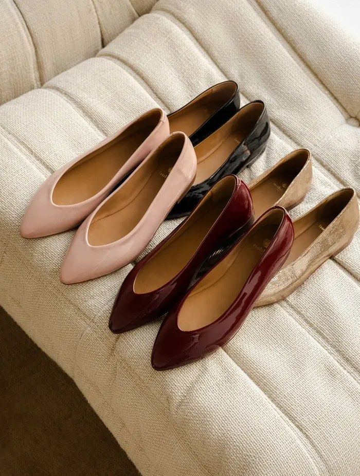 Alyssa Ballet Rose Women Bobbies Ballet Flats Alyssa Ballet Rose Women Bobbies Ballet Flats