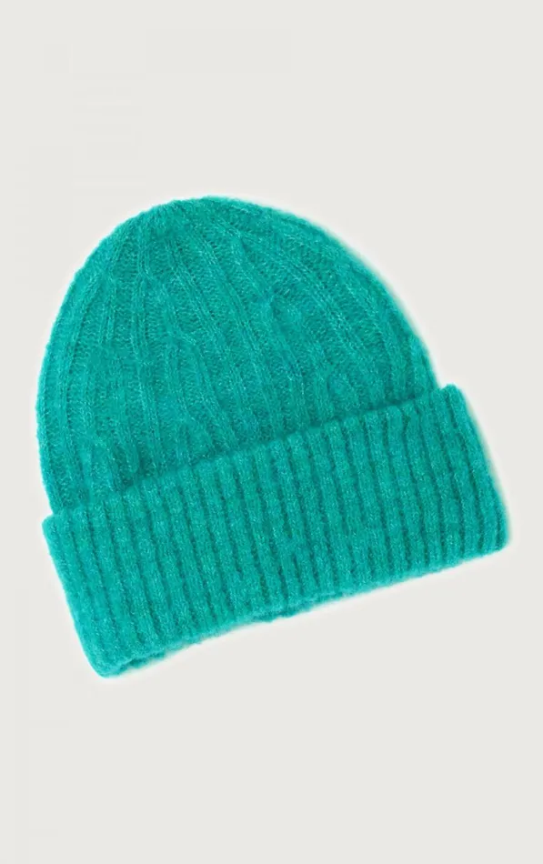 American Vintage Beanies and Caps WomenMen Beanie East Melange Duck Blue American Vintage Beanies and Caps WomenMen Beanie East Melange Duck Blue