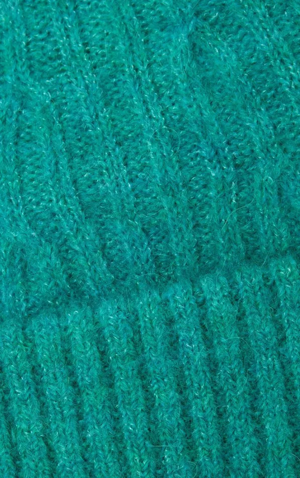 American Vintage Beanies and Caps WomenMen Beanie East Melange Duck Blue American Vintage Beanies and Caps WomenMen Beanie East Melange Duck Blue