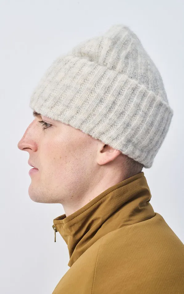 American Vintage Beanies and Caps WomenMen Beanie East Melange Powder Snow American Vintage Beanies and Caps WomenMen Beanie East Melange Powder Snow