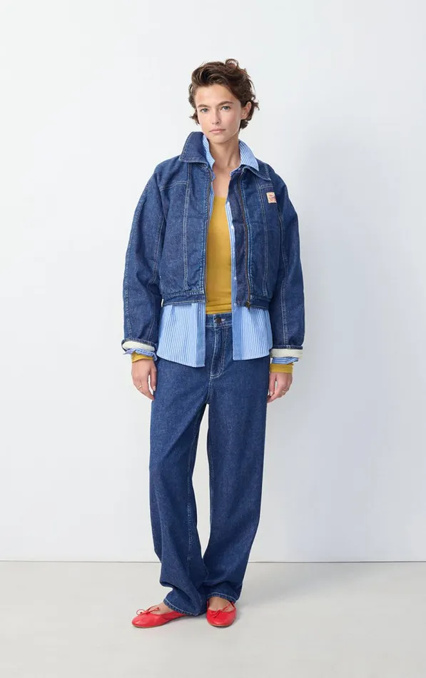 American Vintage Jackets and Blazers Women Jacket Globay Medium Brut American Vintage Jackets and Blazers Women Jacket Globay Medium Brut
