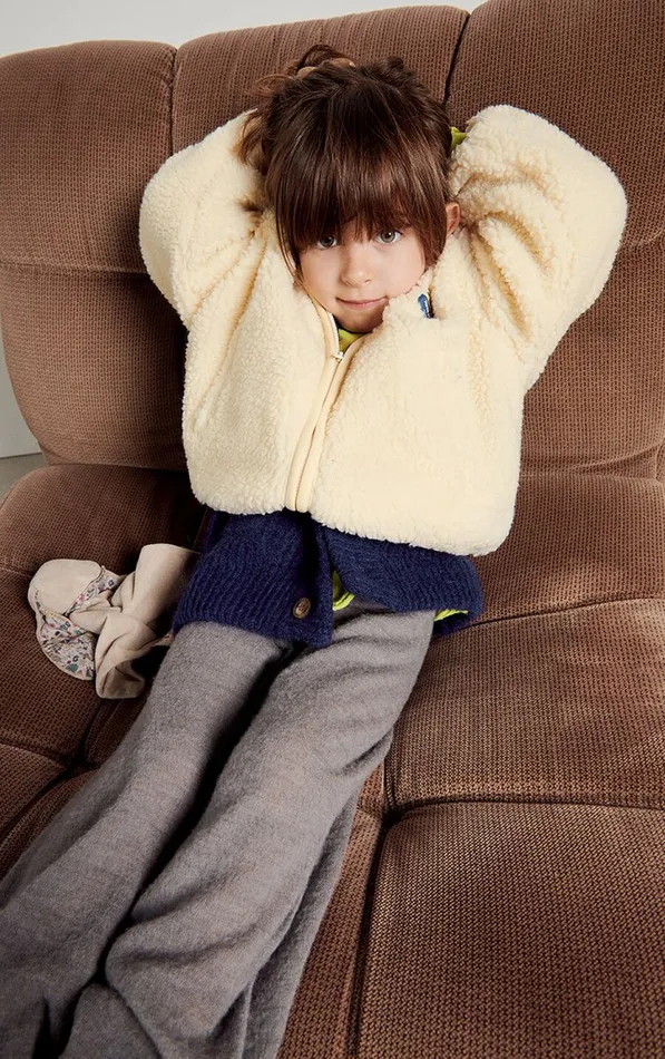 American Vintage Jackets and Coats Kids Jacket Hoktown Ecru