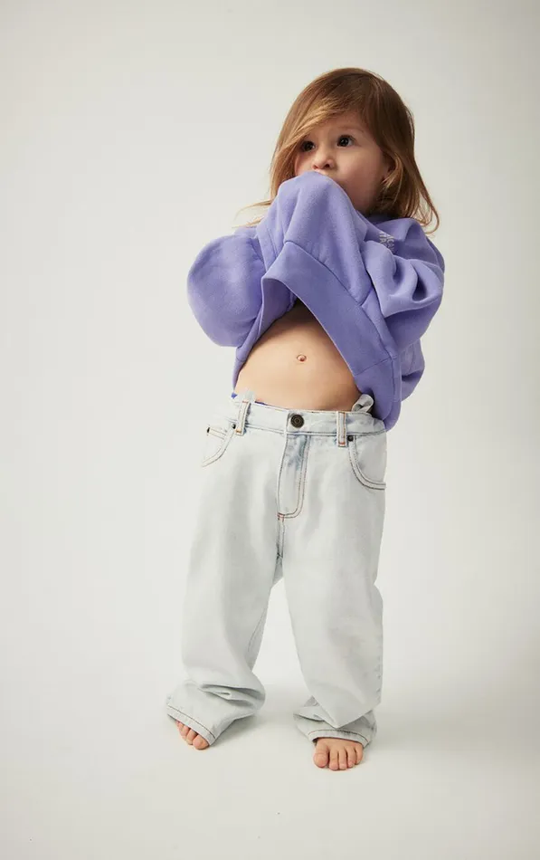 American Vintage Jeans Kids Straight Jeans Joybird Winter Bleached