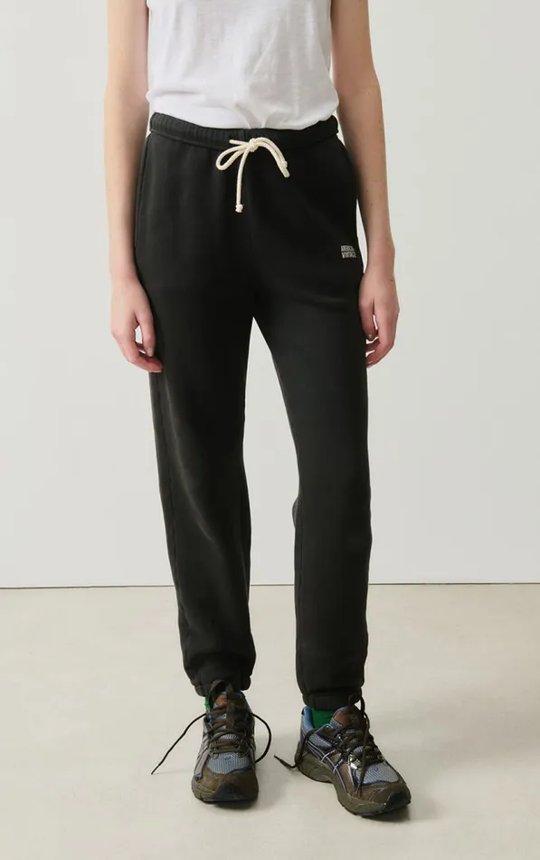 American Vintage Joggers and Leggings Women Joggers Izubird Vintage Licorice