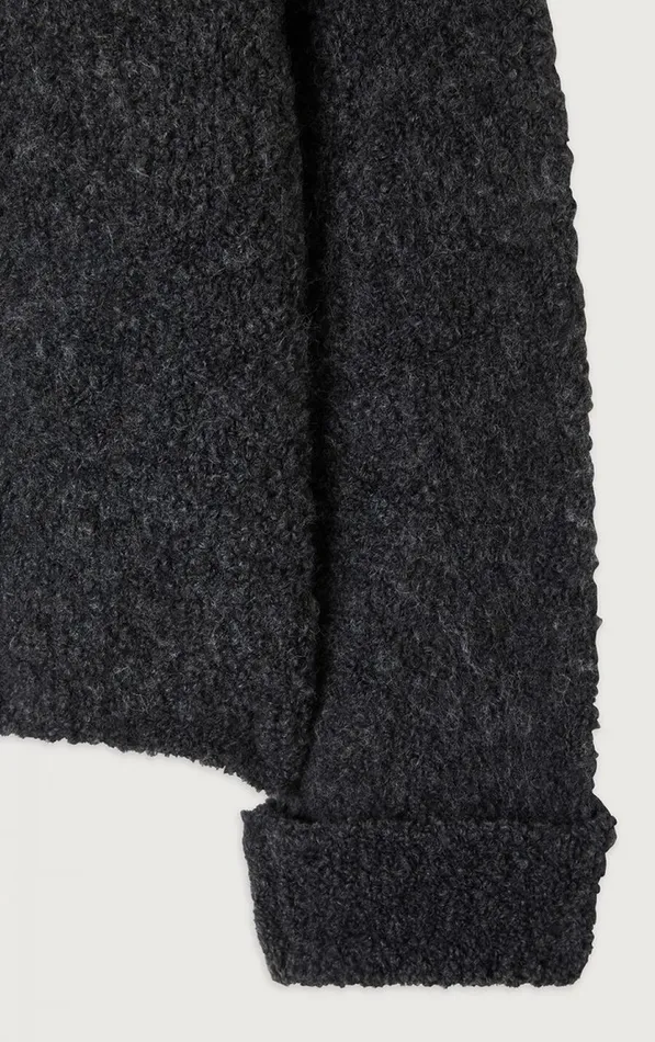 American Vintage Jumpers and Cardigans Women Jumper Zolly Melange Charcoal