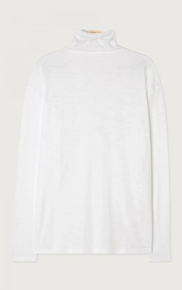 American Vintage Long Sleeve TShirts Women TShirt Jacksonville White American Vintage Long Sleeve TShirts Women TShirt Jacksonville White