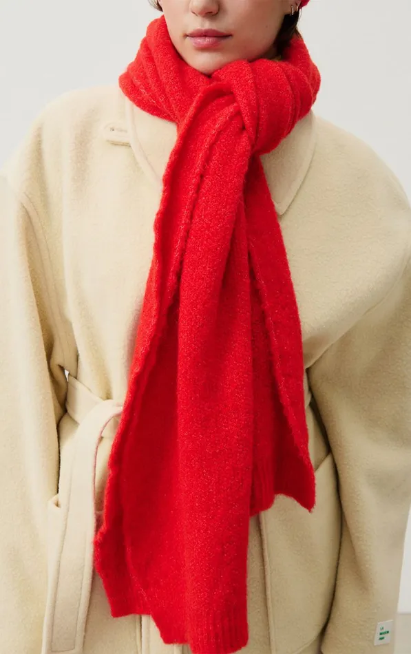 American Vintage Scarves And Shawls WomenMen Scarf East Melange Pepper American Vintage Scarves And Shawls WomenMen Scarf East Melange Pepper
