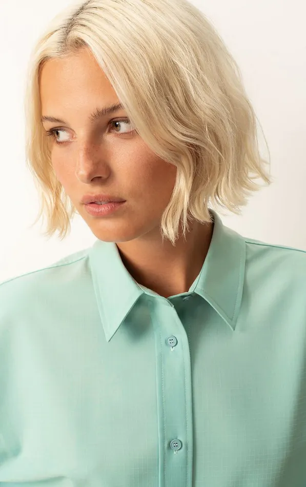 American Vintage Shirts Women Shirt Doacity Celadon American Vintage Shirts Women Shirt Doacity Celadon