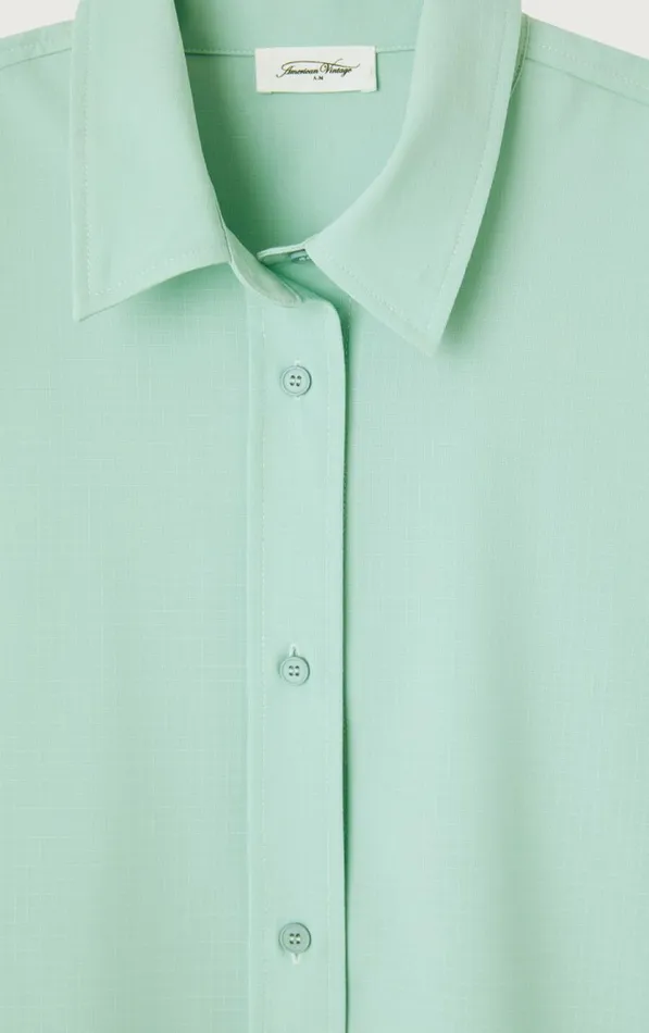 American Vintage Shirts Women Shirt Doacity Celadon American Vintage Shirts Women Shirt Doacity Celadon