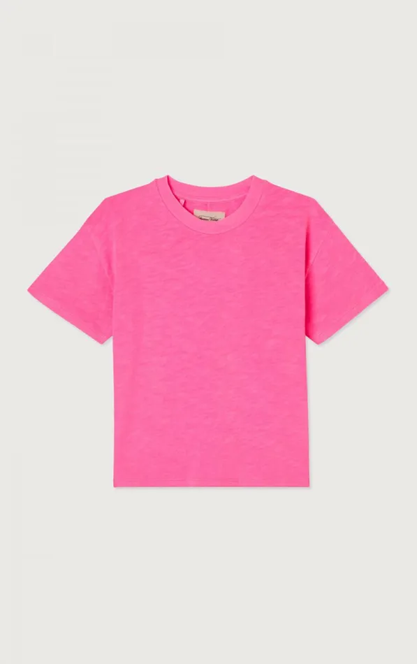 American Vintage Short Sleeve TShirts Kids TShirt Sonoma Pink Acid Fluo American Vintage Short Sleeve TShirts Kids TShirt Sonoma Pink Acid Fluo