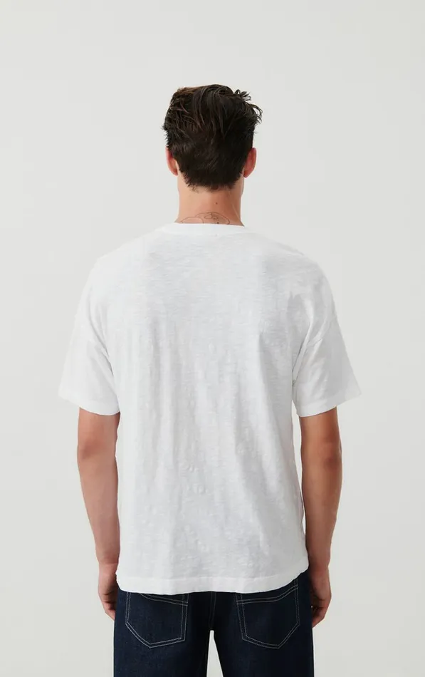 American Vintage Short Sleeve TShirts Men TShirt Bysapick White