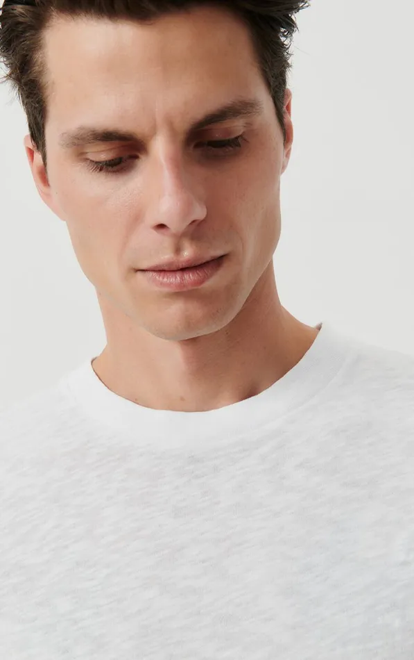 American Vintage Short Sleeve TShirts Men TShirt Bysapick White