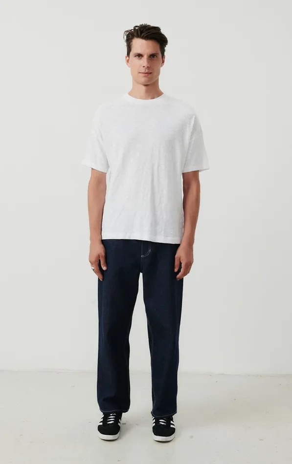 American Vintage Short Sleeve TShirts Men TShirt Bysapick White