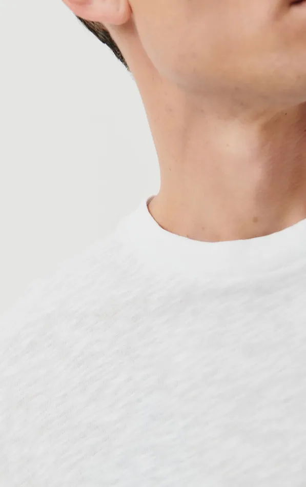 American Vintage Short Sleeve TShirts Men TShirt Bysapick White