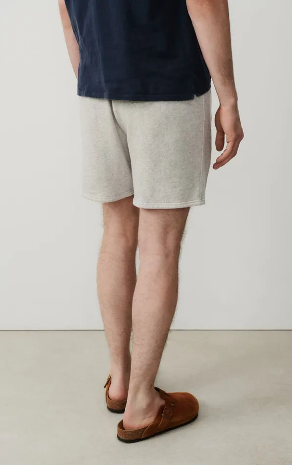 American Vintage Shorts Men Shorts Kodytown Polar Melange American Vintage Shorts Men Shorts Kodytown Polar Melange