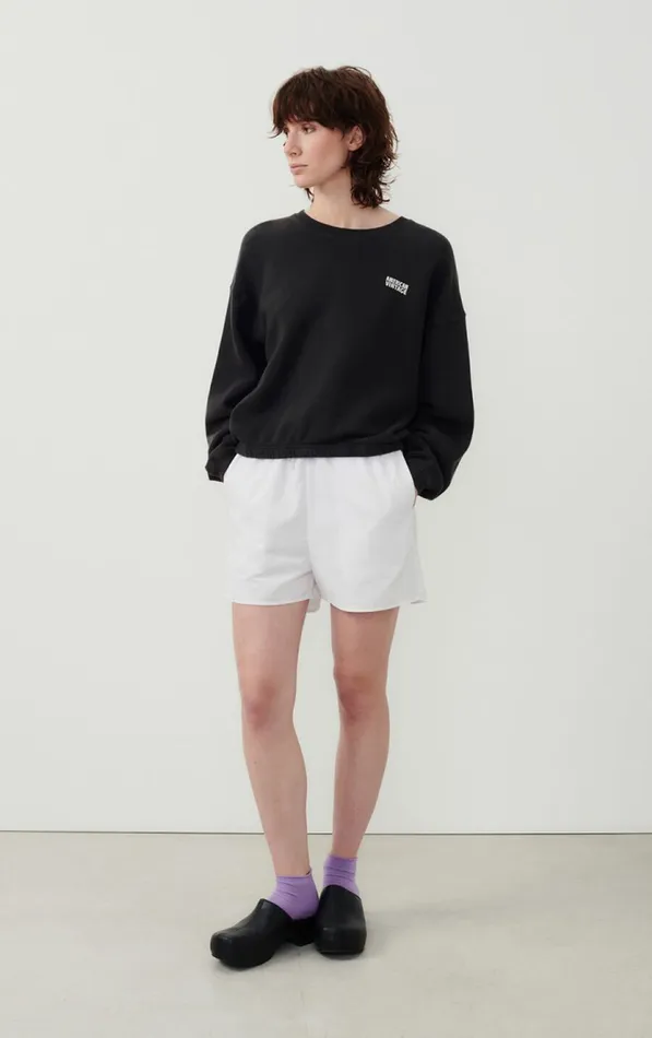 American Vintage Sweatshirts Women Sweatshirt Izubird Vintage Licorice American Vintage Sweatshirts Women Sweatshirt Izubird Vintage Licorice