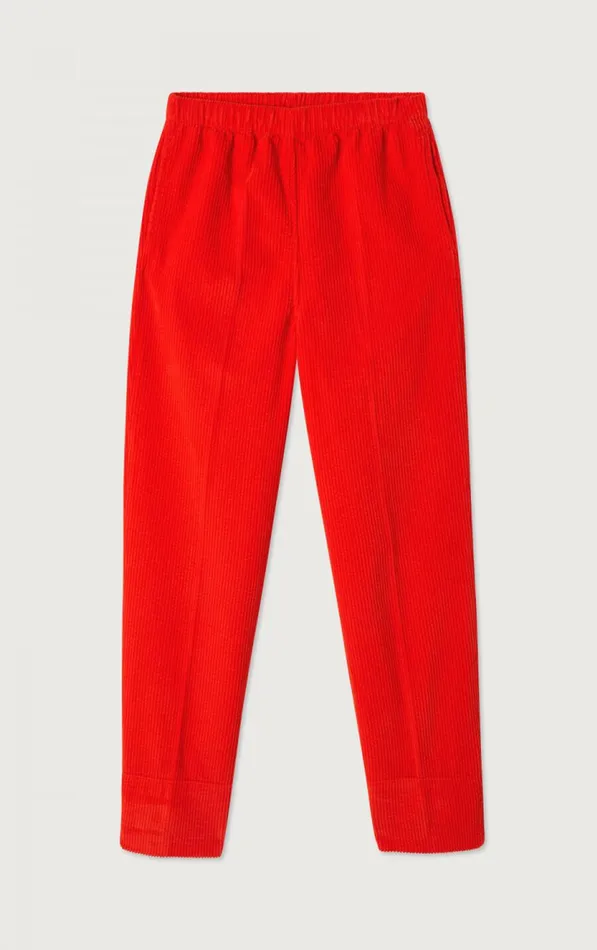 American Vintage Trousers Women Trousers Padow Strawberry