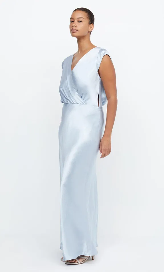 Bec Bridge Bridesmaids Dresses MOON DANCE MAXI DRESS Dusty Blue 8211 Women