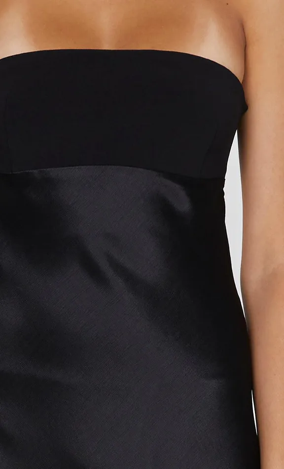 Bec Bridge Bridesmaids Dresses ZARI STRAPLESS DRESS Black 8211 Women