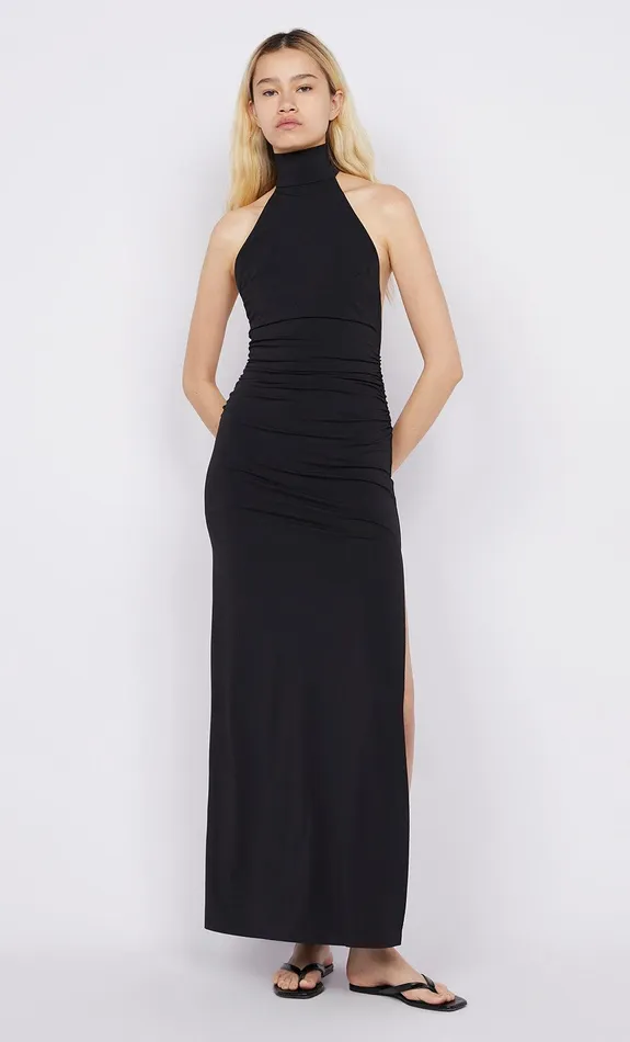 Bec Bridge Event Wear Dresses LARSEN RACER DRESS Black 8211 Women
