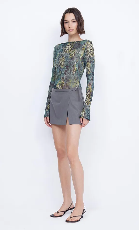 Bec Bridge Pants MARISSA SKORT Elephant Grey 8211 Women