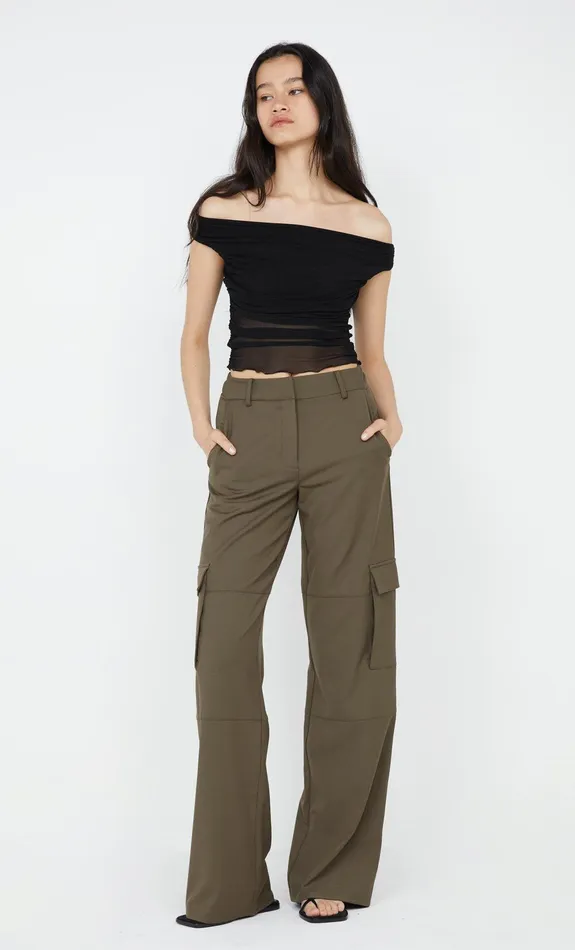 Bec Bridge Tops PIA OFF SHOULDER TOP Black 8211 Women