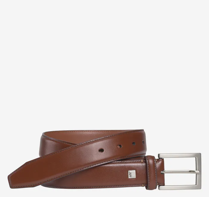 Belts Men Johnston and Murphy Johnston and Murphy Dress Belt Saddle Tan