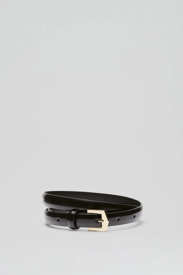 Belts Scanlan Theodore Women POINTED BUCKLE BELT 15 BLACK