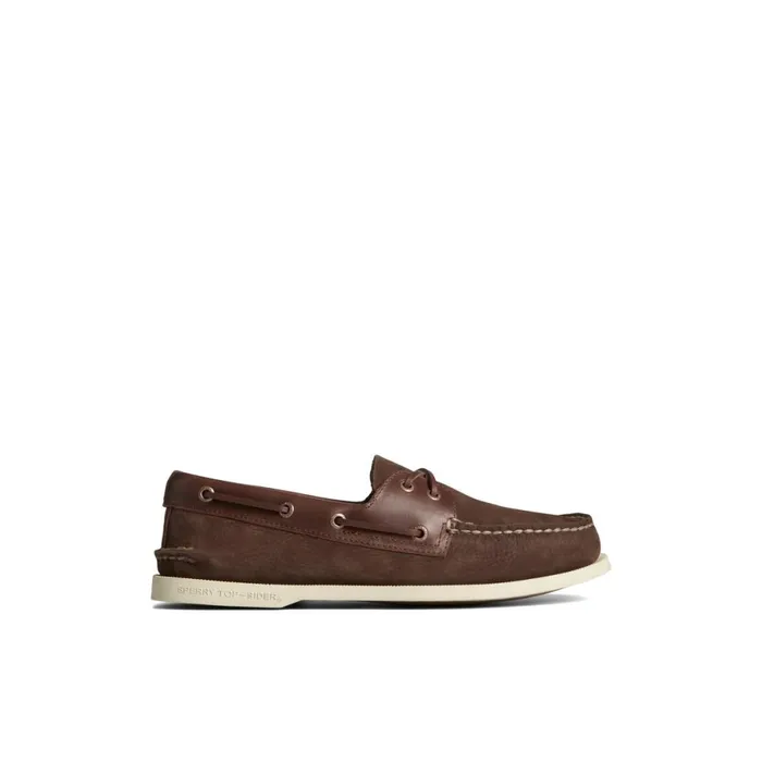 Boat Shoes Men Sperry Authentic Original Nubuck Boat Shoe Brown