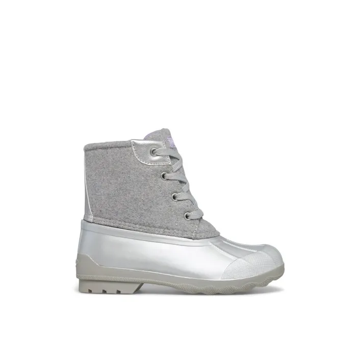 Boots Kids Sperry Port Boot Light Grey