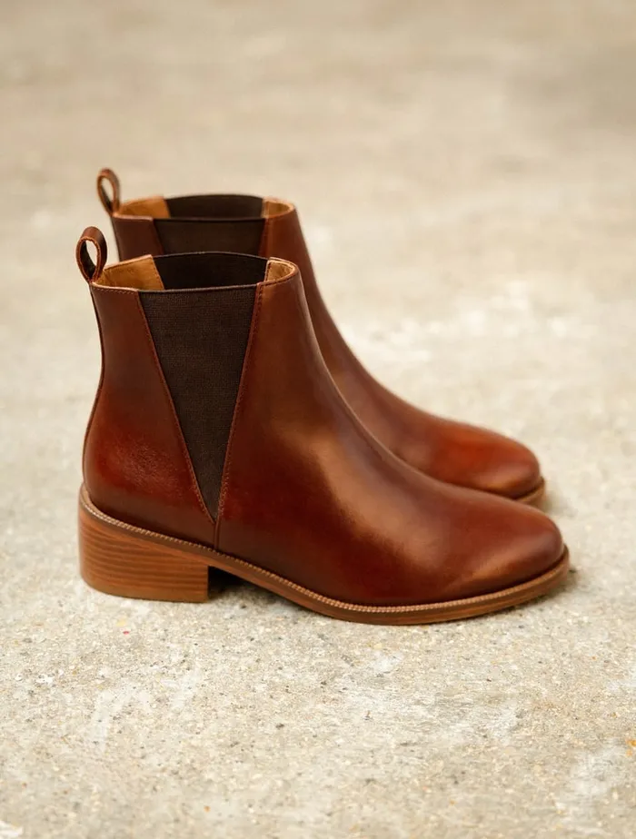 Camden Turkish Coffee Women Bobbies Ankle Boots