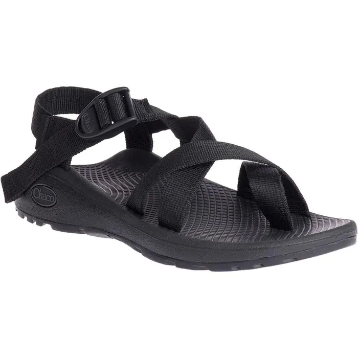 Chaco ZCloud 2 Adjustable Strap WideWidth Cushioned Sandal Solid Black Women Sandals Chaco ZCloud 2 Adjustable Strap WideWidth Cushioned Sandal Solid Black Women Sandals