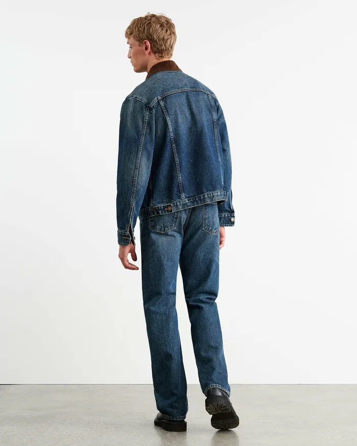 CHESTER DENIM JACKET Simon Wash Denim Nili Lotan Men