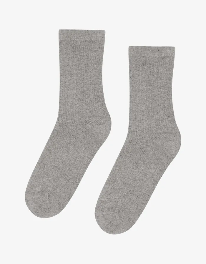 Colorfulstandard Women Classic Organic Sock 8211 Heather Grey Women Socks