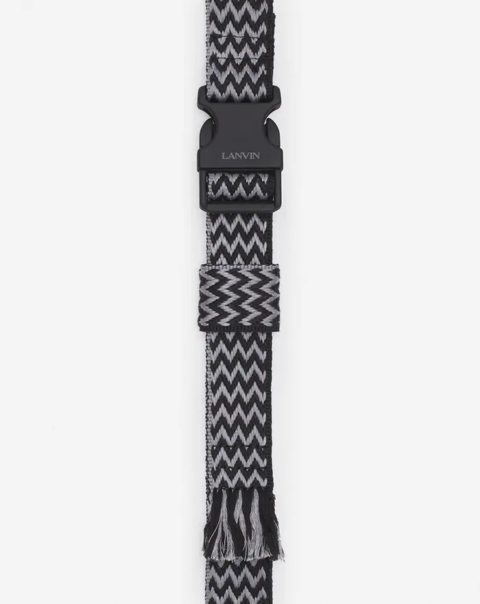 Curb Nylon Fanny Pack Black Men Lanvin Backpacks and Belt Bags Curb Nylon Fanny Pack Black Men Lanvin Backpacks and Belt Bags