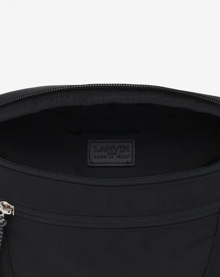 Curb Nylon Fanny Pack Black Men Lanvin Backpacks and Belt Bags Curb Nylon Fanny Pack Black Men Lanvin Backpacks and Belt Bags